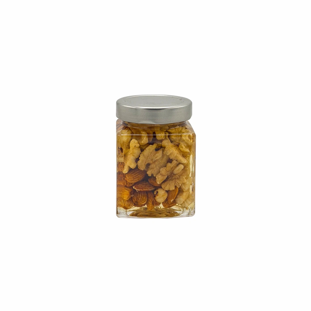 🍯 Miele acacia con misto frutti a Guscio