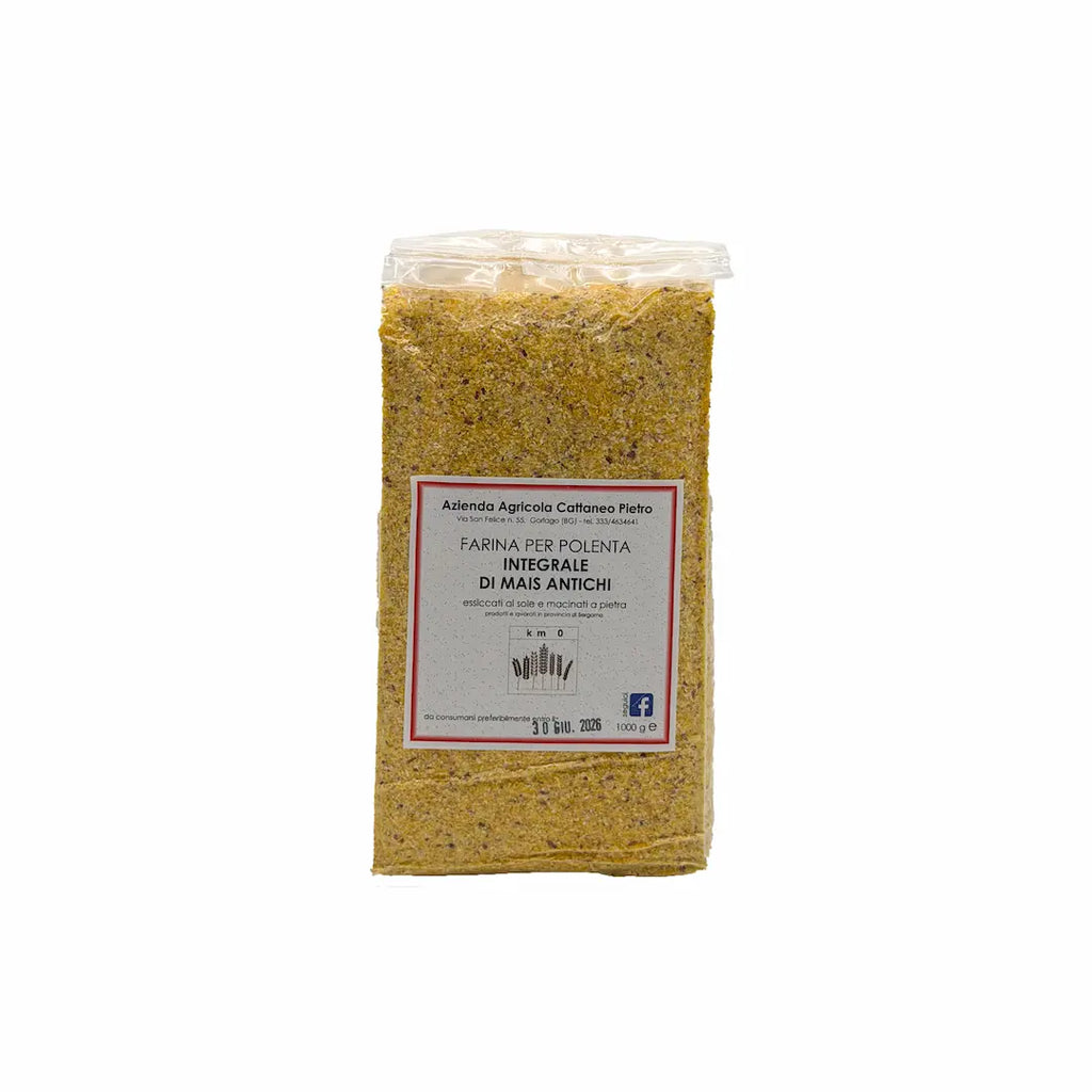 🌽 Farina di mais e grano saraceno – Polenta Taragna